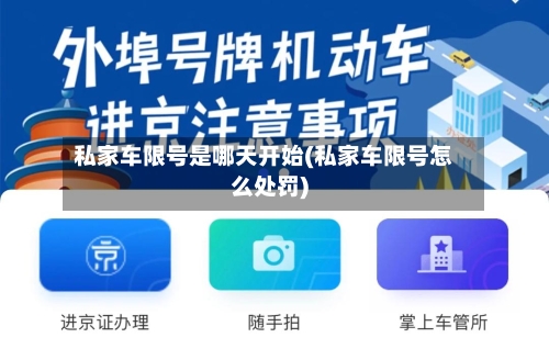 私家车限号是哪天开始(私家车限号怎么处罚)