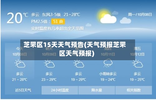 芝罘区15天天气预告(天气预报芝罘区天气预报)
