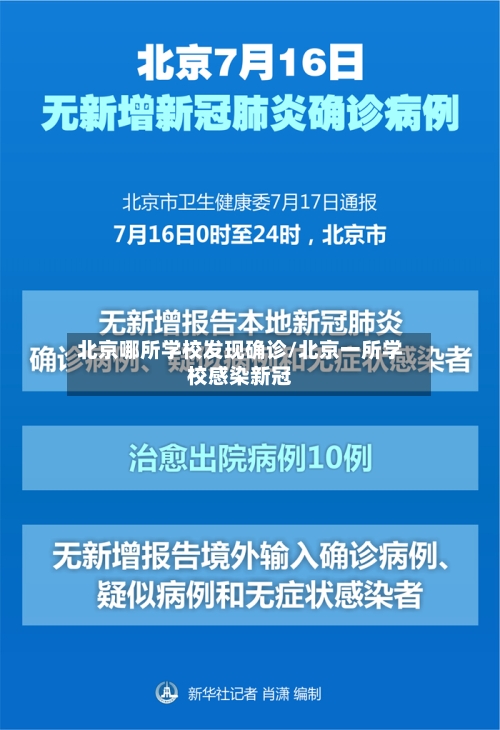 北京哪所学校发现确诊/北京一所学校感染新冠