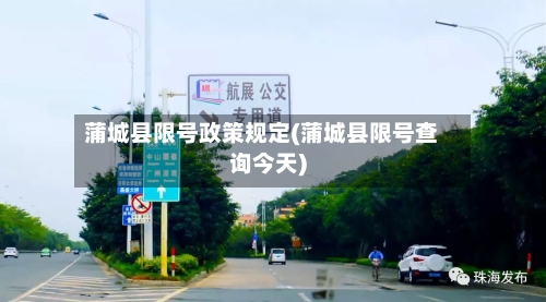 蒲城县限号政策规定(蒲城县限号查询今天)