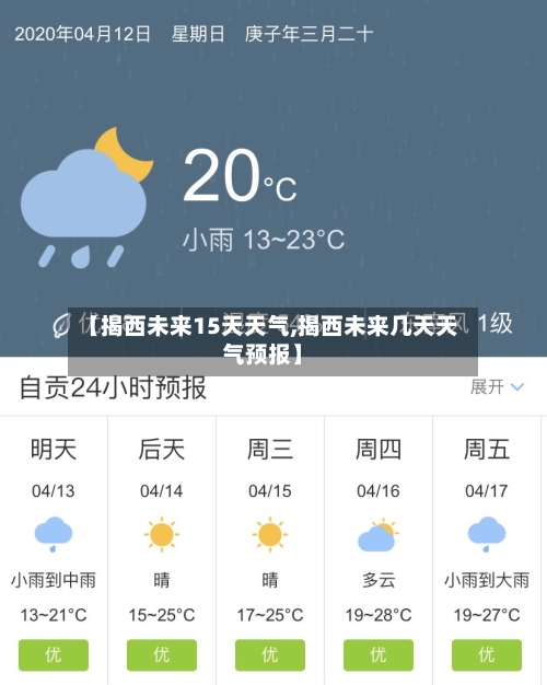 【揭西未来15天天气,揭西未来几天天气预报】