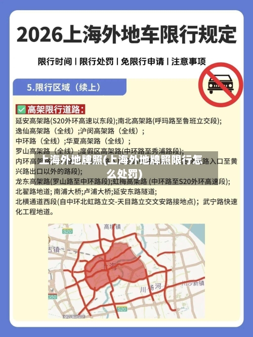 上海外地牌照(上海外地牌照限行怎么处罚)
