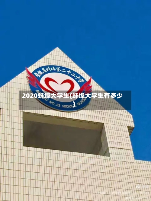 2020蚌埠大学生(蚌埠大学生有多少)