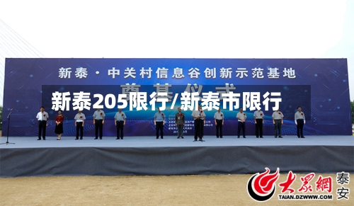 新泰205限行/新泰市限行