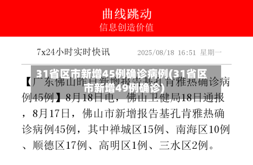 31省区市新增45例确诊病例(31省区市新增49例确诊)