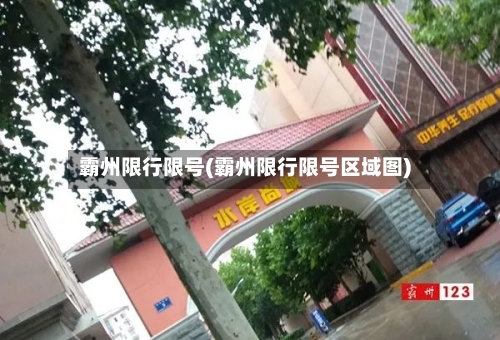 霸州限行限号(霸州限行限号区域图)