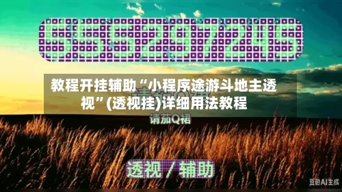 教程开挂辅助“小程序途游斗地主透视”(透视挂)详细用法教程