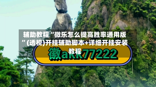辅助教程“微乐怎么提高胜率通用版”(透视)开挂辅助脚本+详细开挂安装教程