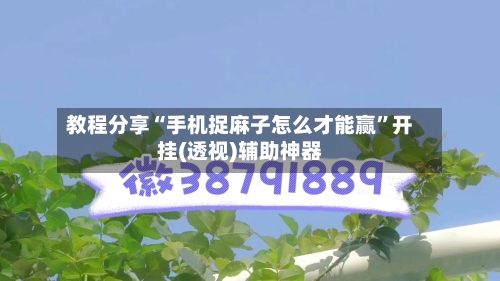 教程分享“手机捉麻子怎么才能赢”开挂(透视)辅助神器