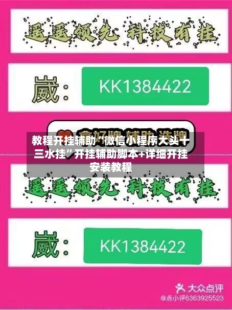 教程开挂辅助“微信小程序大头十三水挂”开挂辅助脚本+详细开挂安装教程