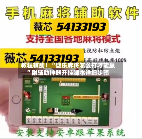 教程辅助！“微乐麻将怎么打才能赢”附辅助神器开挂脚本详细步骤