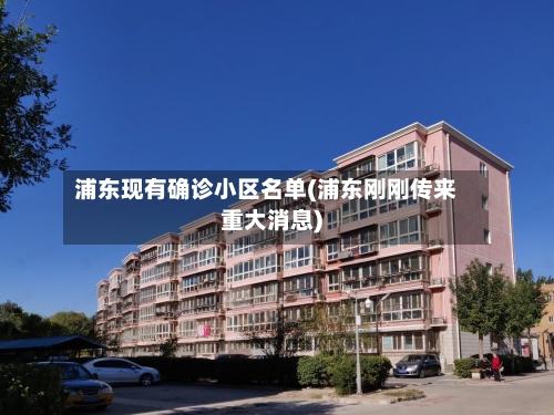 浦东现有确诊小区名单(浦东刚刚传来重大消息)