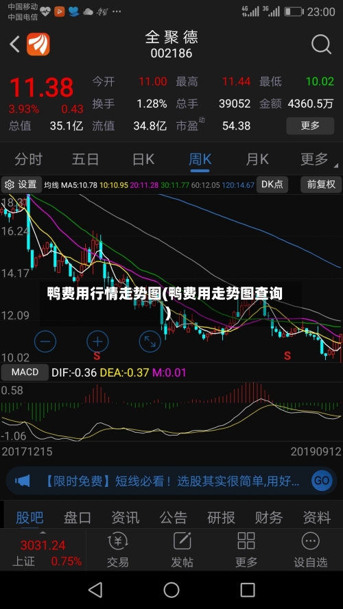鸭费用行情走势图(鸭费用走势图查询)