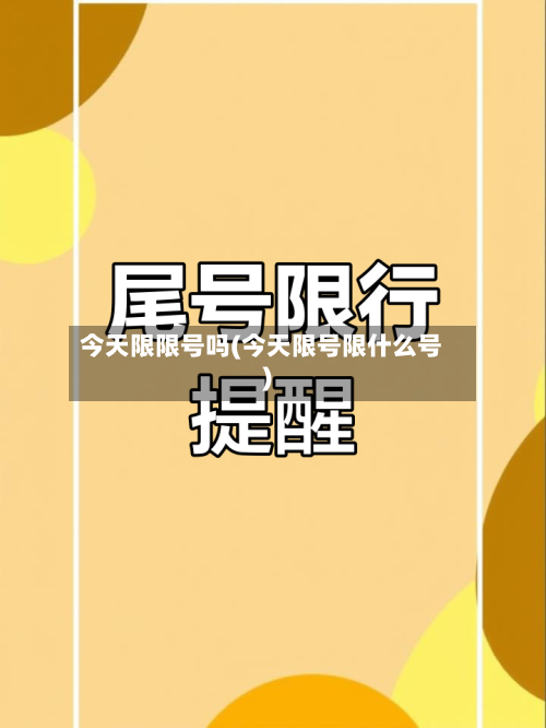 今天限限号吗(今天限号限什么号)