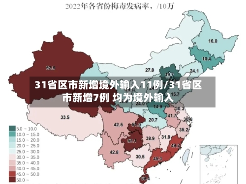 31省区市新增境外输入11例/31省区市新增7例 均为境外输入