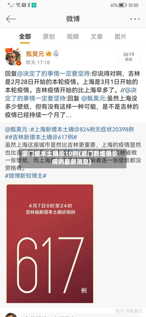 厦门增本土确诊10例(厦门新增确诊病例最新消息)