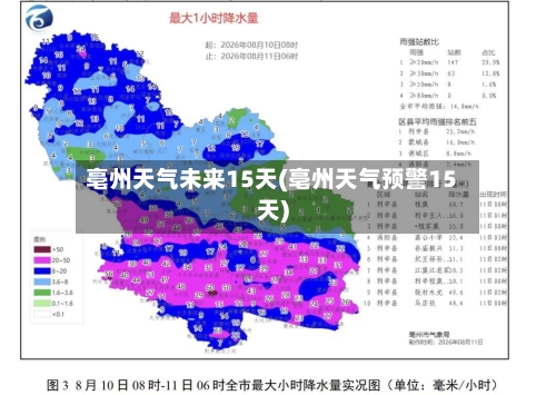 亳州天气未来15天(亳州天气预警15天)