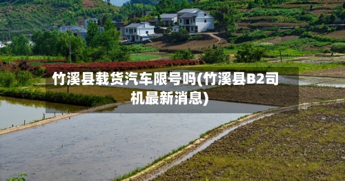 竹溪县载货汽车限号吗(竹溪县B2司机最新消息)
