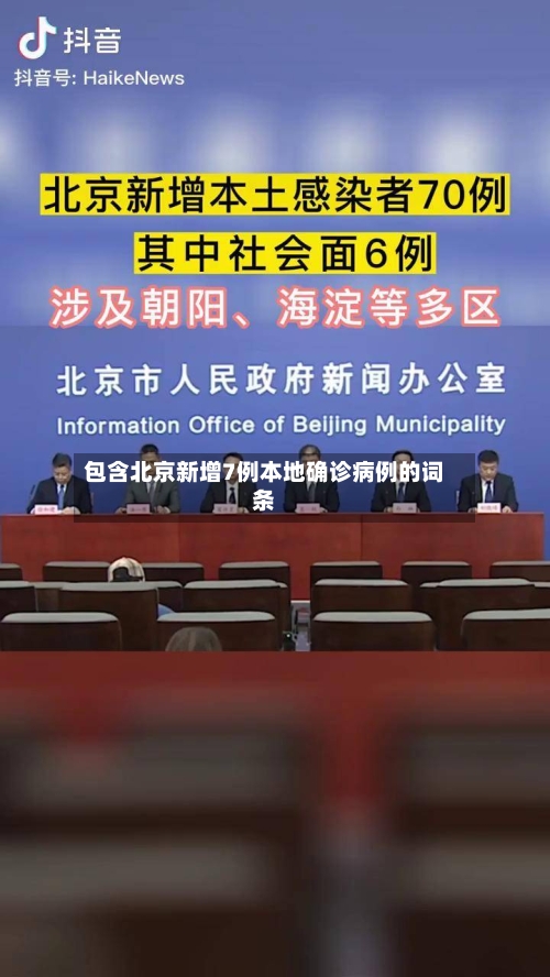 包含北京新增7例本地确诊病例的词条