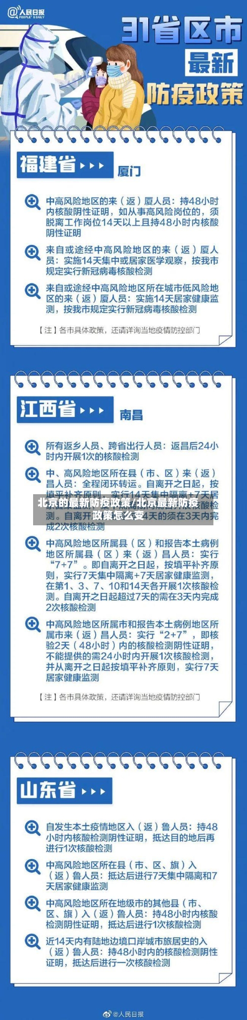 北京的最新防疫政策/北京最新防疫政策怎么变