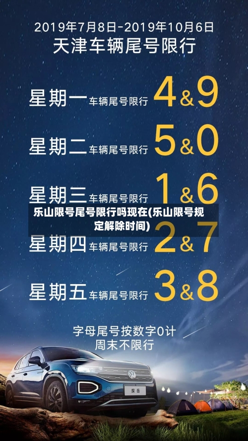 乐山限号尾号限行吗现在(乐山限号规定解除时间)