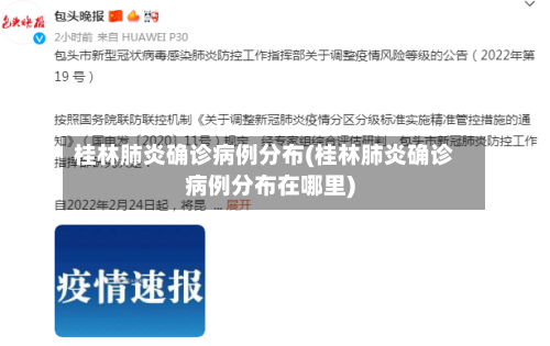 桂林肺炎确诊病例分布(桂林肺炎确诊病例分布在哪里)