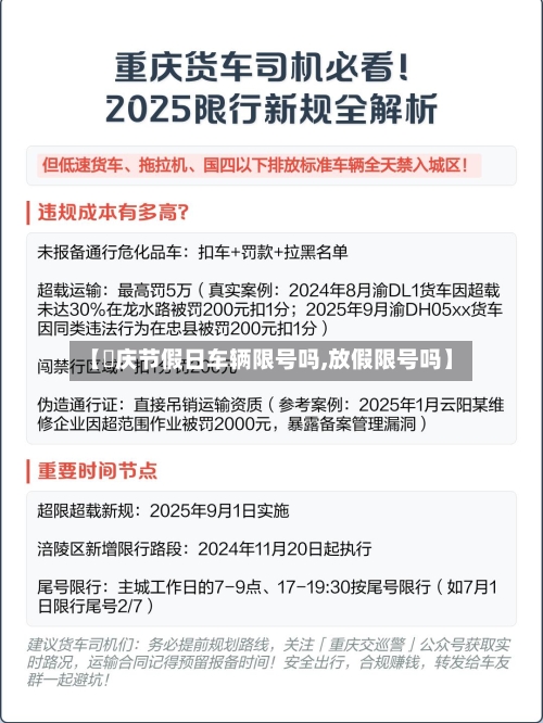 【囯庆节假日车辆限号吗,放假限号吗】