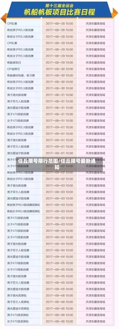 任丘限号限行范围/任丘限号最新通知