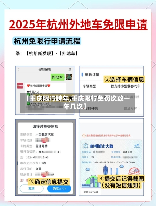 【重庆限行跨年,重庆限行免罚次数一年几次】