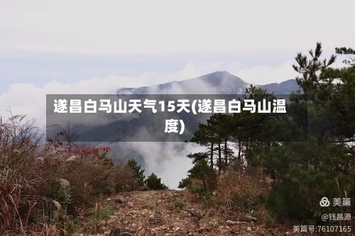 遂昌白马山天气15天(遂昌白马山温度)