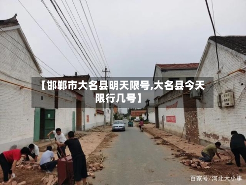 【邯郸市大名县明天限号,大名县今天限行几号】
