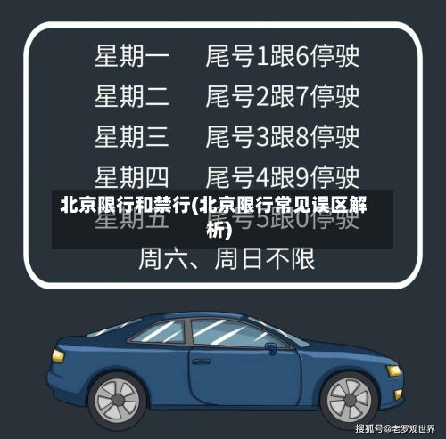 北京限行和禁行(北京限行常见误区解析)