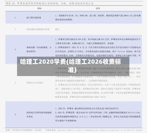 哈理工2020学费(哈理工2026收费标准)
