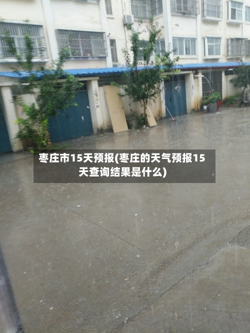枣庄市15天预报(枣庄的天气预报15天查询结果是什么)