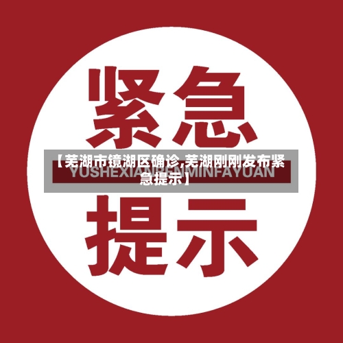 【芜湖市镜湖区确诊,芜湖刚刚发布紧急提示】