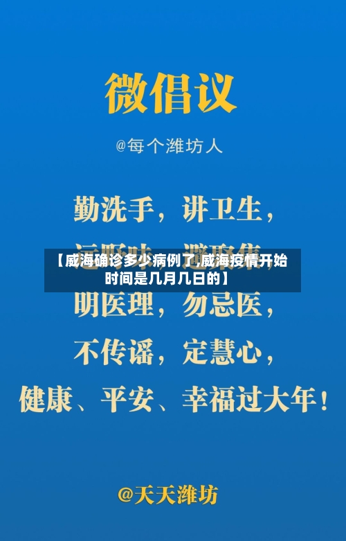 【威海确诊多少病例了,威海疫情开始时间是几月几日的】