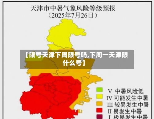 【限号天津下周限号吗,下周一天津限什么号】