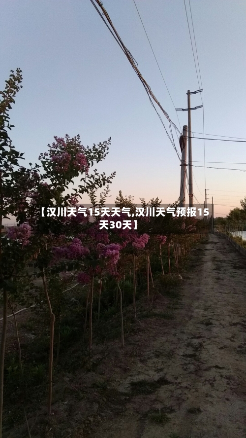 【汉川天气15天天气,汉川天气预报15天30天】