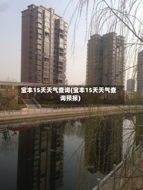 宝丰15天天气查询(宝丰15天天气查询预报)