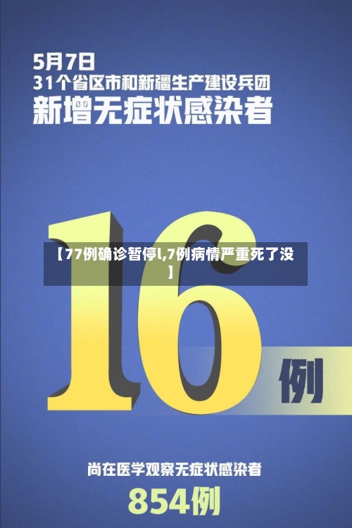 【77例确诊暂停l,7例病情严重死了没】