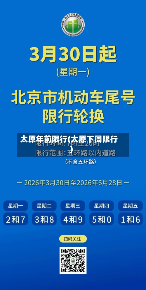 太原年前限行(太原下周限行)