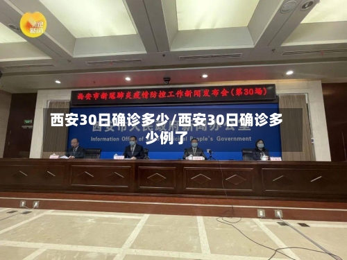 西安30日确诊多少/西安30日确诊多少例了