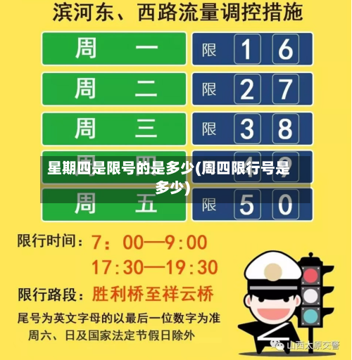 星期四是限号的是多少(周四限行号是多少)