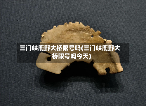 三门峡鹿野大桥限号吗(三门峡鹿野大桥限号吗今天)