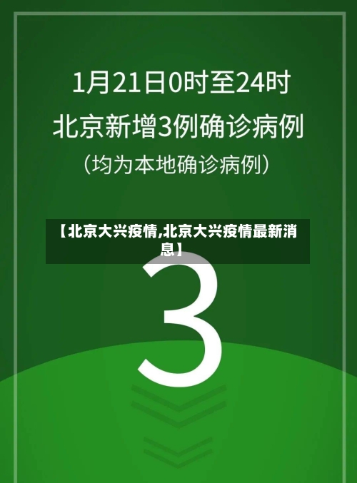 【北京大兴疫情,北京大兴疫情最新消息】
