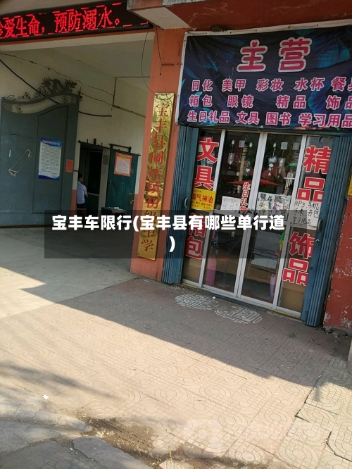宝丰车限行(宝丰县有哪些单行道)