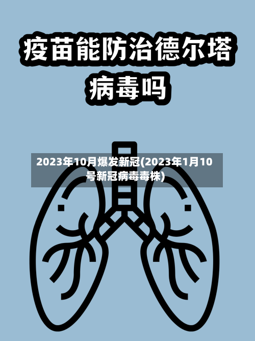 2023年10月爆发新冠(2023年1月10号新冠病毒毒株)