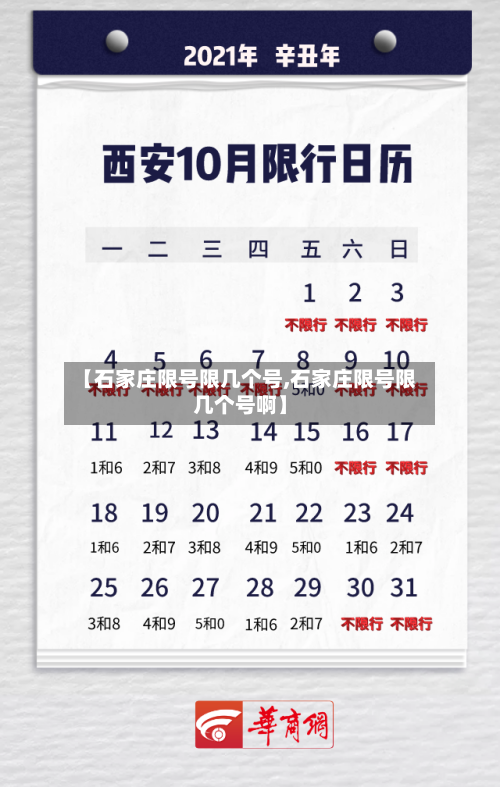 【石家庄限号限几个号,石家庄限号限几个号啊】