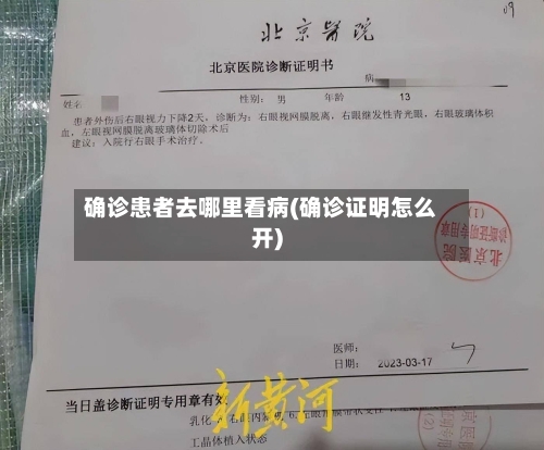 确诊患者去哪里看病(确诊证明怎么开)