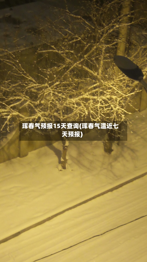 珲春气预报15天查询(珲春气温近七天预报)